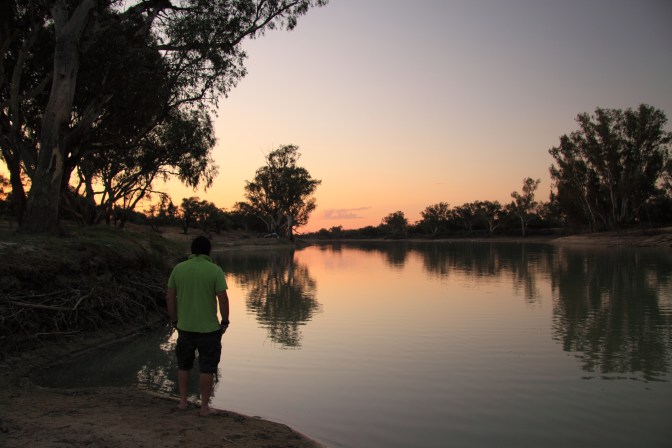 Dawn at Minkie Waterhole